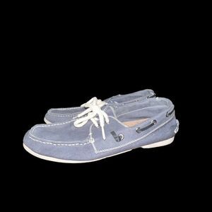 Madden by Steve Madden M-Glide‎ Boat Shoes Men's 8.5 Blue Canvas